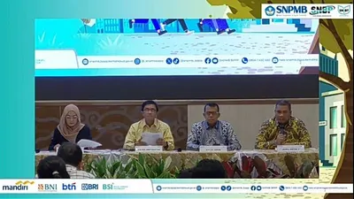 Tangkapan layar saat konferensi pers pengumuman SNBP 2024  (YouTube SNPMB BPPP)  