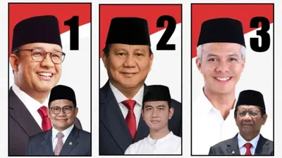 Ilustrasi Capres-cawapres Pilpres 2024. (Foto:Istimewa)