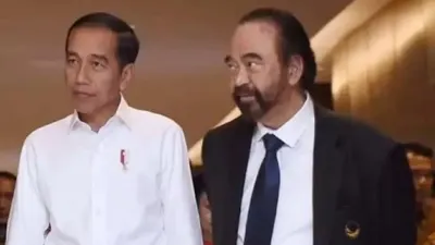 Surya Paloh Ketemu Presiden Joko Widodo di Istana