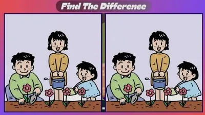 Tes Penglihatan: Sedang Bosan? Mari Bermain Tantangan Menemukan 3 Perbedaan dalam Waktu 30 Detik pada Gambar Keluarga Ini!