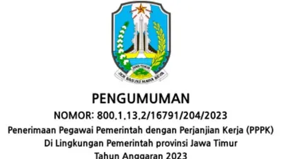 PPPK Pemprov Jatim 2023