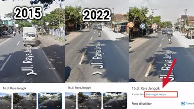 Cara Melihat Google Maps dari Tahun ke Tahun, Tren Viral di TikTok yang Bikin Flashback dan Nostalgia