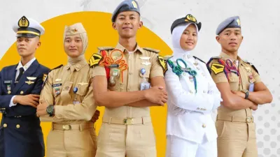 Ilustrasi Siswa Sekolah Kedinasan