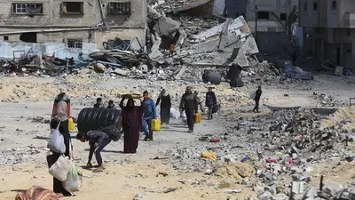 Warga Gaza jelang Ramadhan