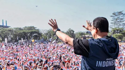 Bacapres Anies Baswedan Blusukan ke Bandung, Bahas Pembangunan Desa di Apel Akbar Desa Bersatu