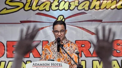Potret Anies Baswedan.