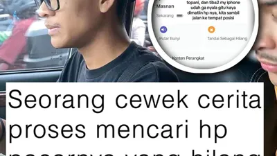Viral Cewek Ini Ceritakan Bagaimana Effortnya Cari HP Pacar yang Dicuri, Hilang di Bogor Ketemu di Jakarta