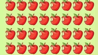 Tes Ketajaman Mata: Hanya Orang Dengan Penglihatan Tajam Yang Bisa Menemukan Apel Palsu Pada Gambar Ini Dalam Waktu 11 Detik! Apa Kamu Salah Satunya?