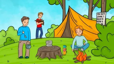 Tes IQ Menebak Berap Orang yang Sedang Camping