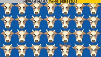 Tes Penglihatan : Uji Ketajaman Matamu dan Temukan Seekor Kuda di Antara Sapi Dalam 10 Detik