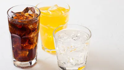 Ilustrasi minuman bersoda