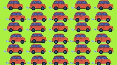 Tes Optik: Hanya Orang dengan Penglihatan Tajam Dapat Menemukan Mobil Aneh di Gambar Ini! Waktunya 15 Detik (Fresherlive)