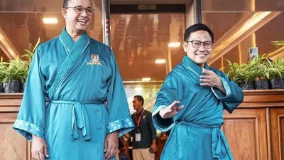 Tim pendukung pasangan calon presiden dan calon wakil presiden, Anies Baswedan-Muhaimin Iskandar 'AMIN', masih belum diungkap resmi.