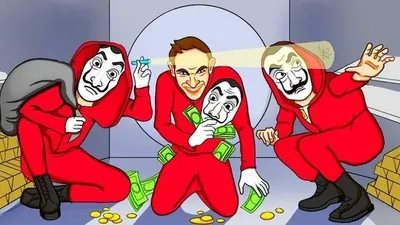Teka-teki IQ Carilah Penipu dalam Gambar Pencurian Uang Ini, Otak Detektif Pasti Tau!