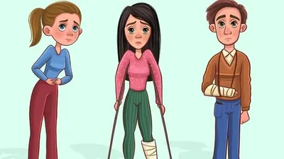 Dalam teka-teki tes IQ ini, yang harus Anda lakukan adalah mengidentifikasi orang yang berpura-pura sakit pada gambar.