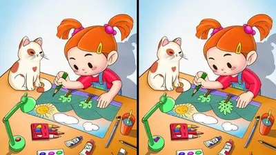 Tugas untuk kamu dalam tes IQ ini adalah menemukan semua perbedaan atau minimal menemukan 3 perbedaan dalam waktu 20 detik.
