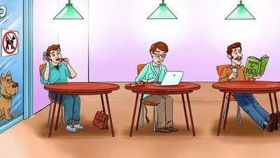 Seperti pada tes IQ berikut ini yang meminta pemecahan masalah dari sebuah gambar ilusi optik yang disuguhkan. 