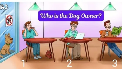 Tes IQ Siapa Pemilik Anjing Hanya Orang dengan IQ Tinggi yang Bisa Selesaikan Teka-teki Ini dalam 9 Detik