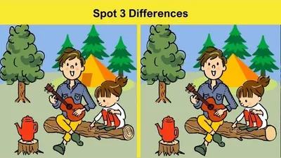 Tes IQ: Temukan 3 Perbedaan pada Gambar, Uji Ketelitian dan Fokus Mata Kamu!
