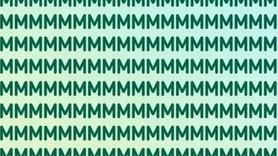 Tes IQ: Temukan Huruf N di antara Deretan Huruf M, Latih Konsentrasi dan Fokus Mata!