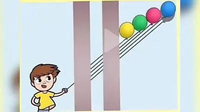 Tes IQ Terbaru Balon Warna Apakah yang Dipegang Anak dalam Gambar Hanya Orang IQ Tinggi yang Bisa Jawab