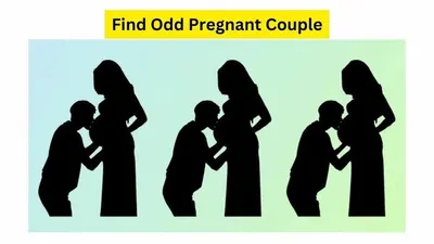 Tes IQ: Tunjukan Gambar Mana yang Perlihatkan Pasangan Hamil Berbeda, Tentukan Jawabannya dengan Cepat