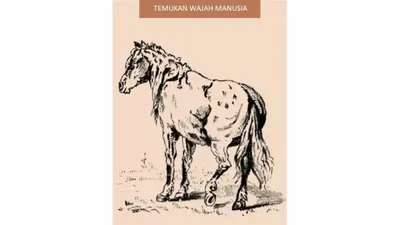 Tes ilusi optik kali ini akan memintamu untuk menemukan sebuah wajah tersembunyi. Kamu melihat wajah seorang pria?