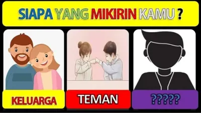 Untuk mengetahui siapa orang yang memikirkan kamu, kamu bisa mengikuti tiga pertanyaan berikut.