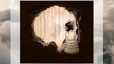 Pada gambar tes kepribadian ini memiliki 3 persepsi berbeda yaitu gambar gadis kecil, tengkorak, dan pepohonan.