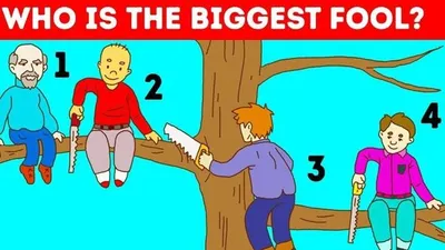Dari 4 gambar orang yang tertera, nomor berapa yang menurutmu orang paling bodoh? Coba tes kepribadian ini untuk ungkap karakter aslimu.