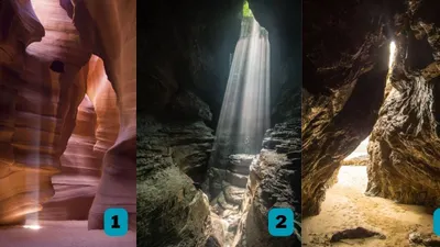 Setiap gambar gua yang terdapat pada gambar berikut ini, memiliki arti masing&ndash;masing yang dapat mengungkapkan kepribadian seseorang