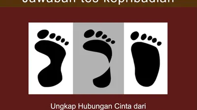 Tes Kepribadian: Ungkap Hubungan Cinta Berdasarkan Bentuk Jejak Kaki yang Kamu Miliki, Kamu yang Mana?