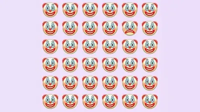 Tes Penglihatan: Yuk Temukan 1 Emoji yang Berbeda pada Gambar Ini, Tentukan Jawabannya dalam Waktu 5 Detik!