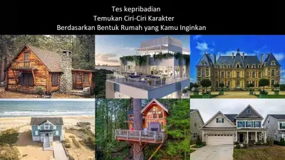 Tapi tahukah kamu ternyata bentuk rumah yang diharapkan, dapat mengungkapkan ciri-ciri kepribadian seseorang.  