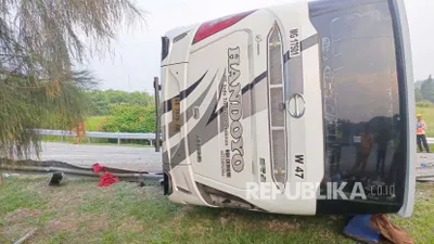 12 Nama Korban Kecelakaan Maut Bus Handoyo di Tol Cipali Purwakarta,  2 Asal Jakarta