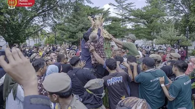 Potret tradisi Grebeg Syawal Keraton Jogja