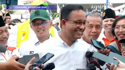 Soal Teks Pidato Cak Imin yang Disebut Buatan Tom Lembong, Anies Baswedan Beri Tanggapan: Mungkin Ada yang Kangen!