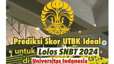 Prediksi Skor UTBK Ideal untuk Lolos SNBT 2024 di Universitas Indonesia(UI) Lengkap Semua Jurusan