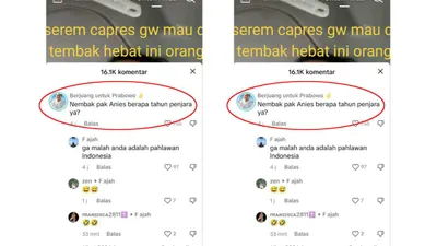 VIRAL Diduga Pendukung Prabowo Subianto Ancam Tembak Anies Baswedan