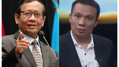 Mahfud MD dan Rismon Sianipar