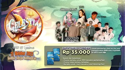 Event Celestia, bank bjb bagikan promo menarik