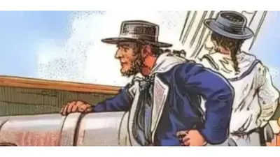 Tes Ilusi Optik: Bisakah Temukan Sebuah Pedang Pada Gambar Dua Orang Pelaut?