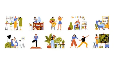 Ilustrasi kebiasaan unik