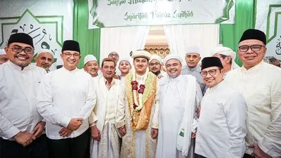 Anies Baswedan dan Cak Imin jadi Saksi Pernikahan Putri Rizieq Shihab