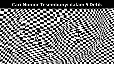 Tes IQ: Temukan 3 Angka Tersembunyi di Gambar ini