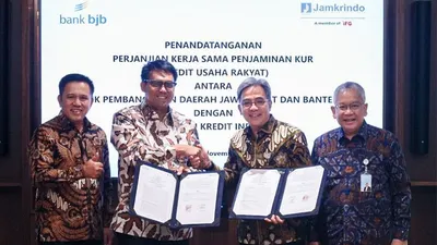 bank bjb dan Jamkrindo Jalin Kerja 