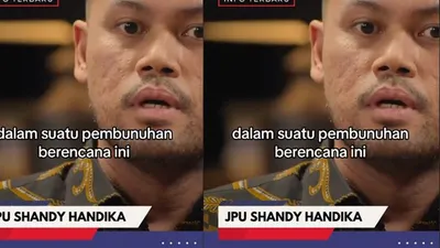 Jaksa Shandy Handika di Kasus Jessica Wongso