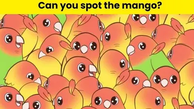 Tes Penglihatan: Temukan Buah Mangga di Antara Burung