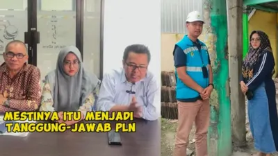 Viral Wanita Ini Minta Pindah Tiang Listrik di Tanah Miliknya