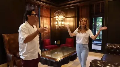 BCL saat Tunjukkan Ruangan Khusus Milik Ashraf Sinclair kepada Andre Taulany